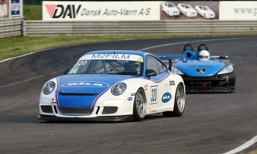 Team Sally Racings Porsche 997 GT3 CUP
(Foto: Motorsporten.dk)